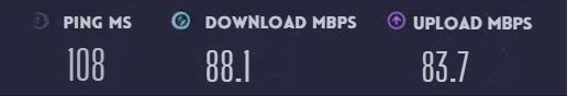 My Internet Speed After connected to NordVPN